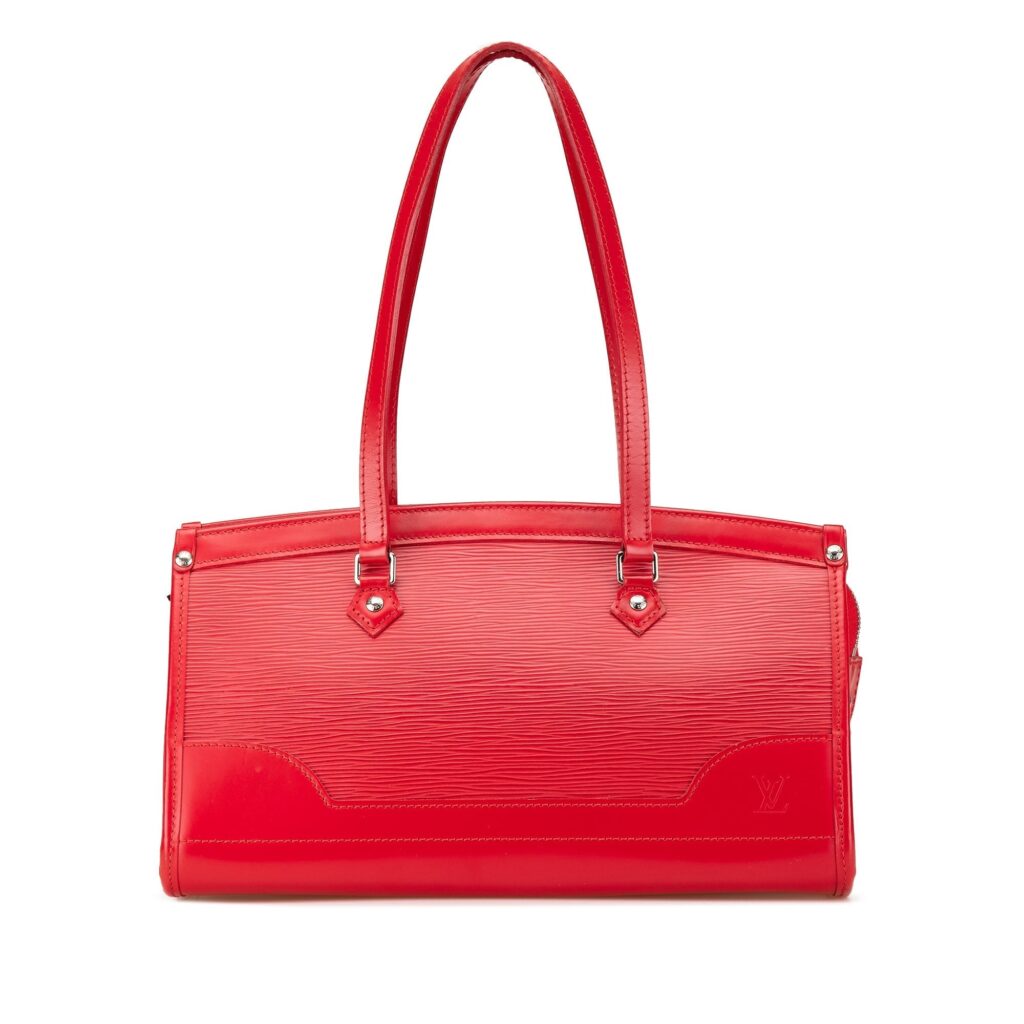 Red Louis Vuitton Epi Madeleine PM Shoulder Bag - Product Image 2