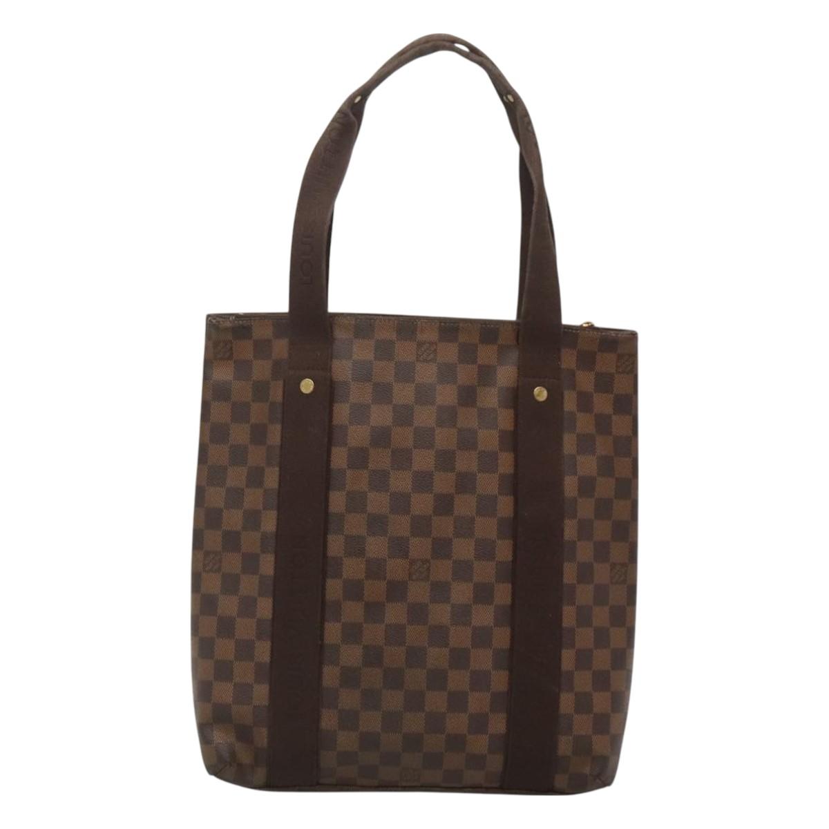 Louis Vuitton Beaubourg Brown Canvas Tote Bag ( )