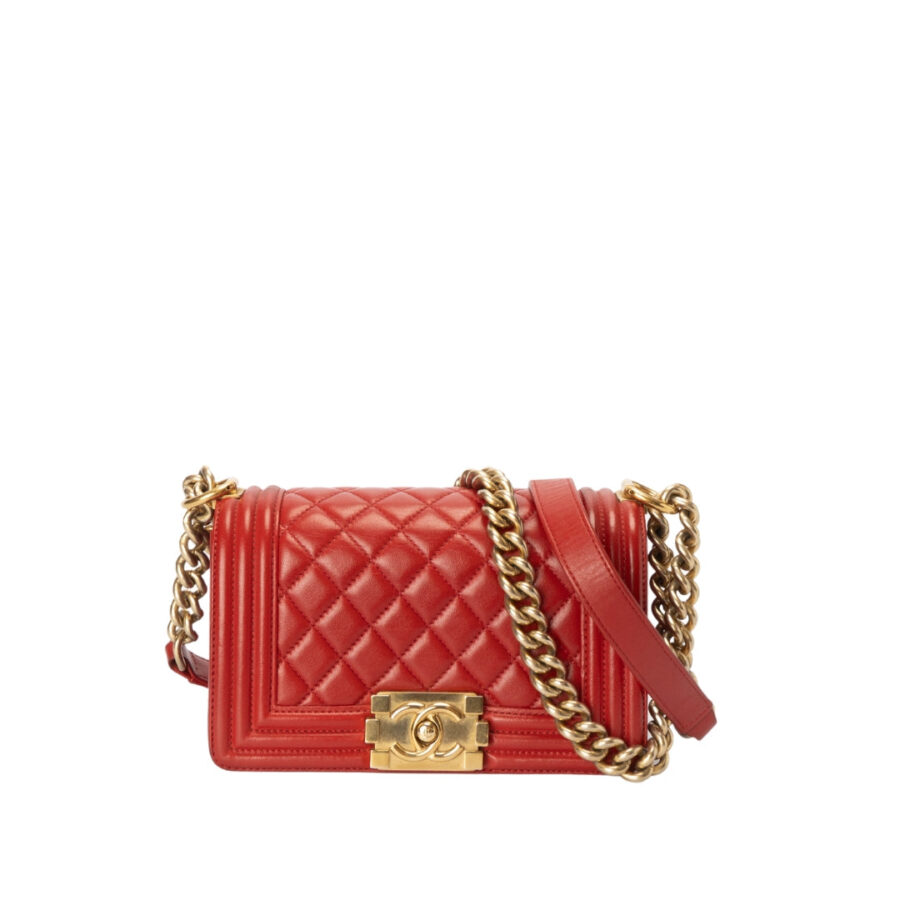 Chanel Quilted Boy Flap Small Shoulder Bag | Studio Nafay