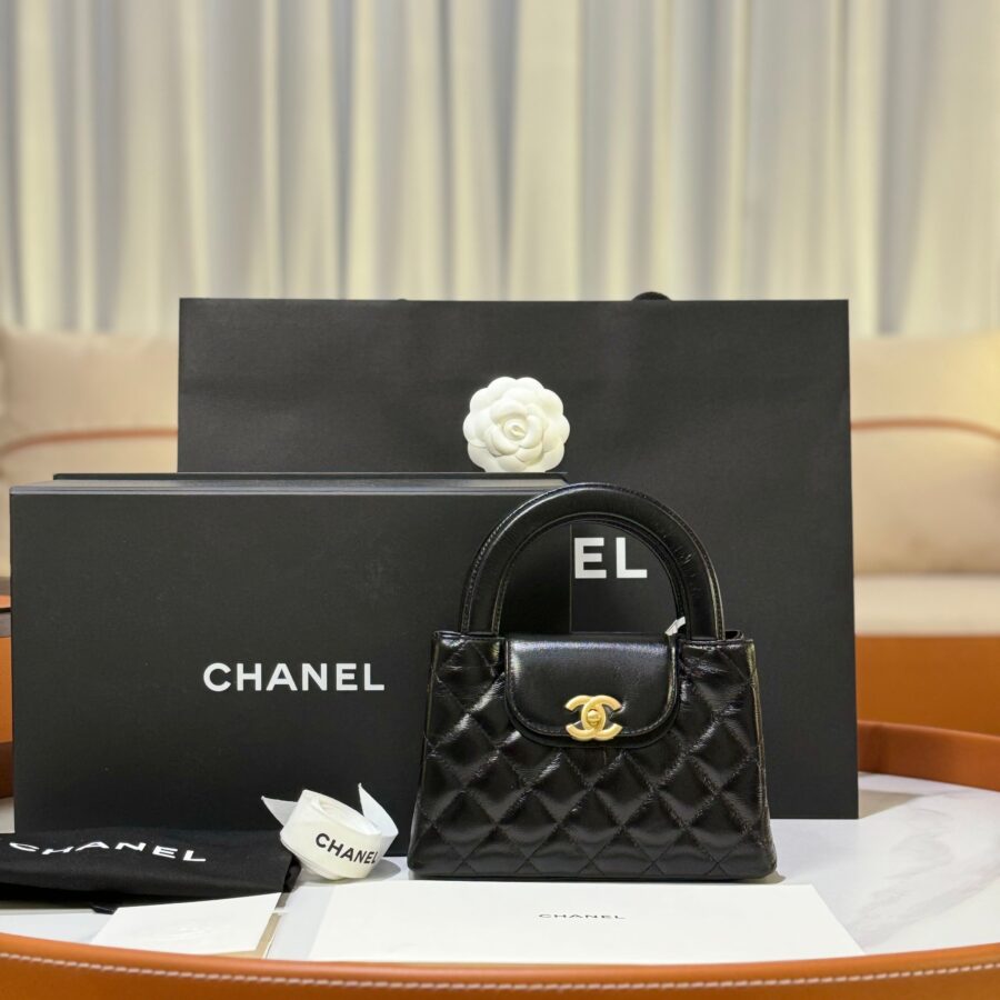 Chanel Kelly Mini Black Handbag | Studio Nafay