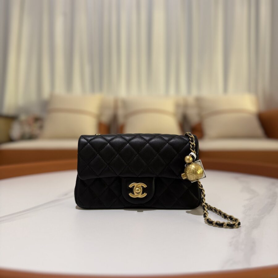 Chanel Mini Gold Elegant Handbag | Studio Nafay