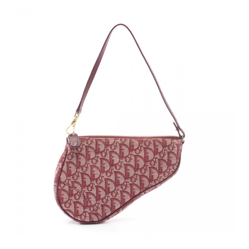 Dior Saddle Bag Trotter Handbag Canvas | Studio Nafay