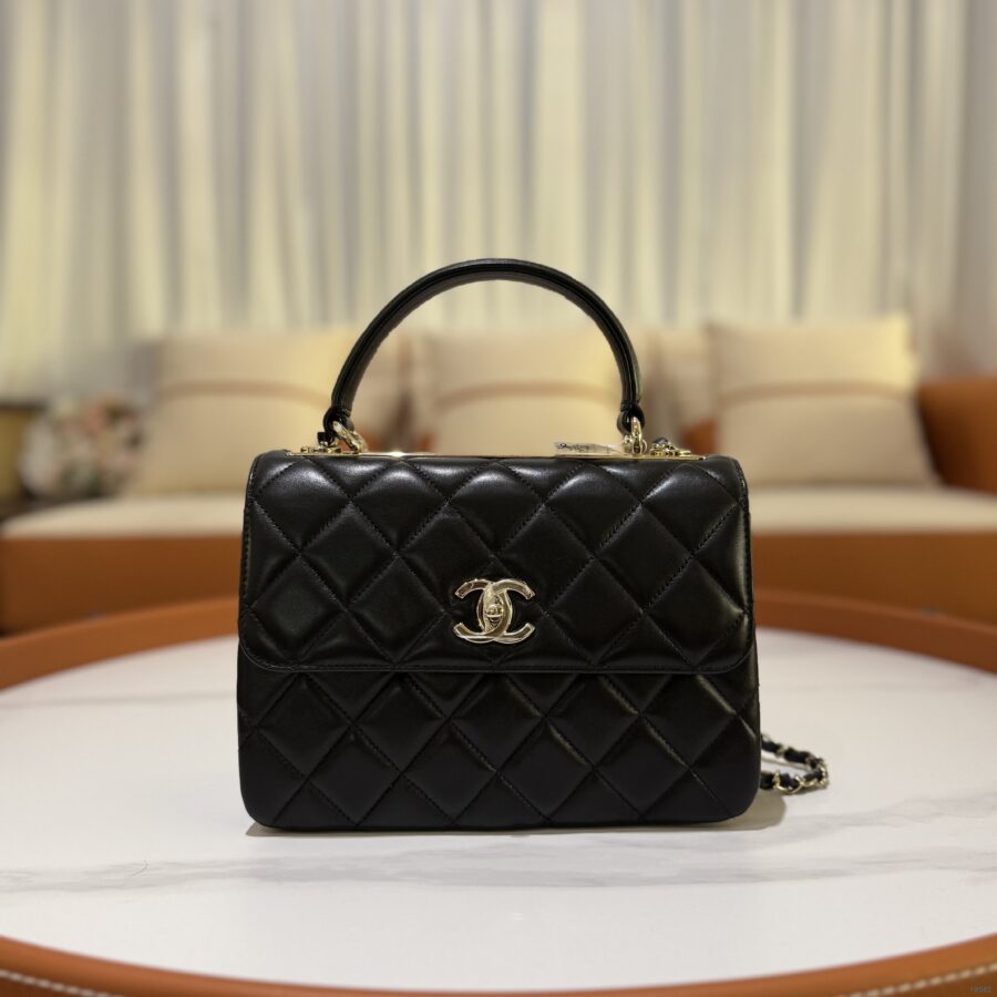 Chanel 25 Quilted Black Handbag | Studio Nafay