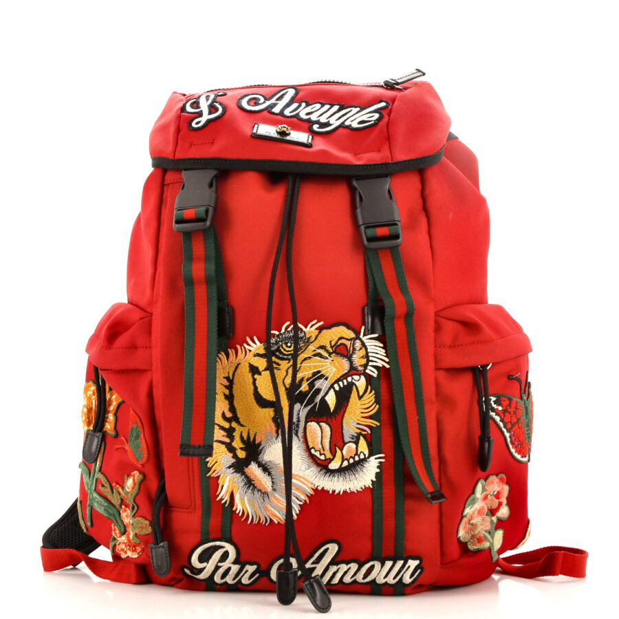 Techpack Backpack Embroidered Techno Canvas | Studio Nafay