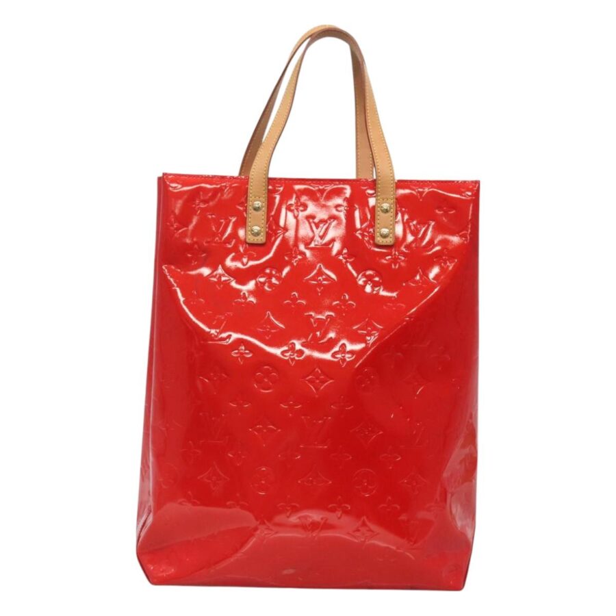 Louis Vuitton Reade Red Patent Leather Tote Bag ( ) | Studio Nafay