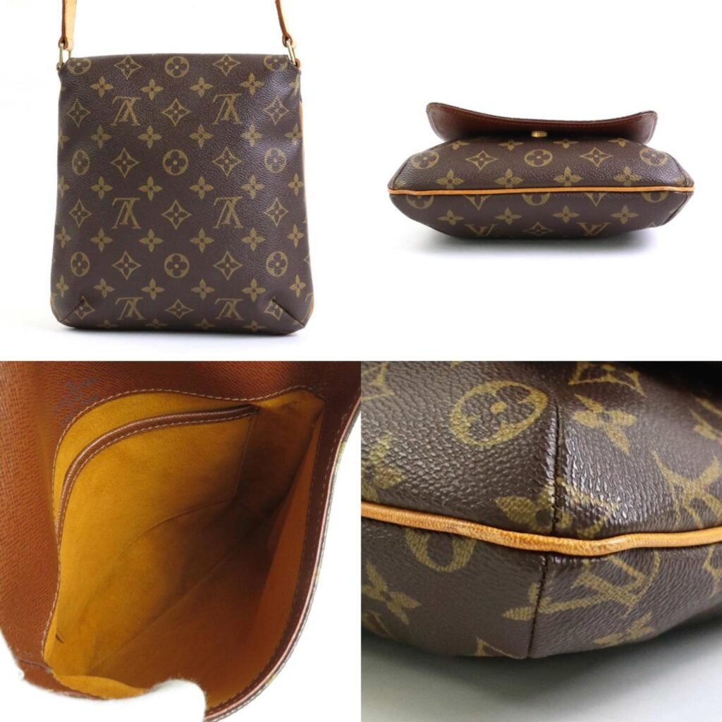 LOUIS VUITTON Diagonal Shoulder Bag Monogram Musette Salsa Long Canvas Brown Unisex - Product Image 2