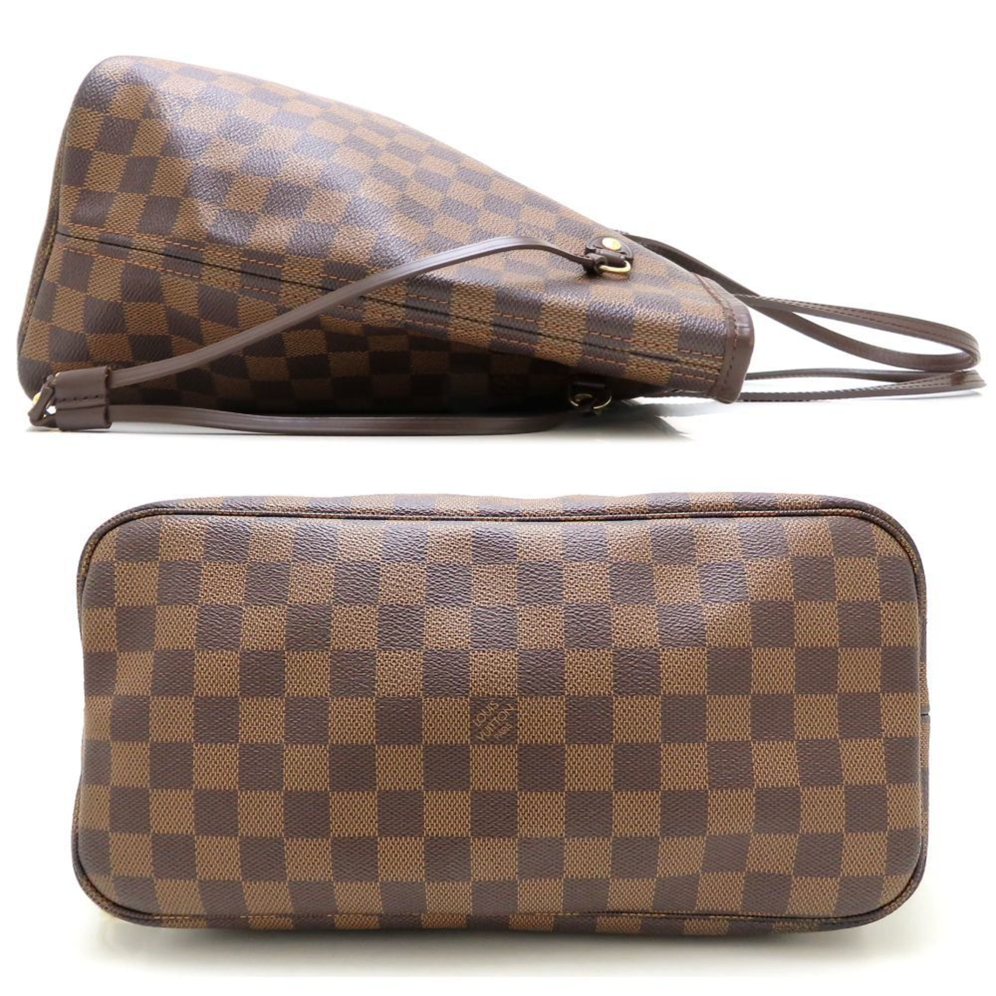 Louis Vuitton Damier Ebene Canvas Tote Bag ( )
