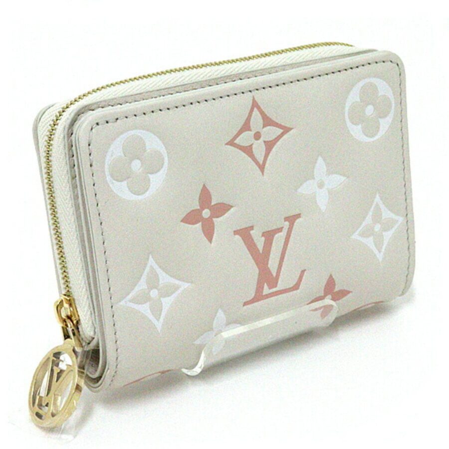LOUIS VUITTON Wallet Beige,Monogram,Pink,White | Studio Nafay