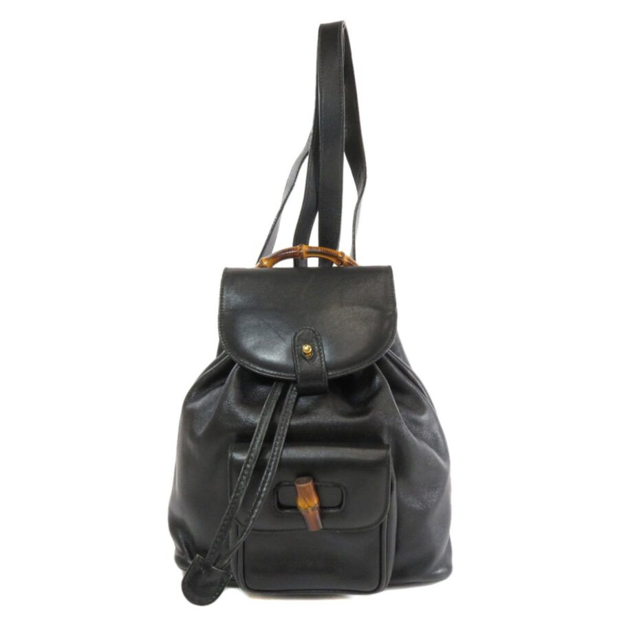 Gucci Bamboo Leather Backpack Style 1 | Studio Nafay