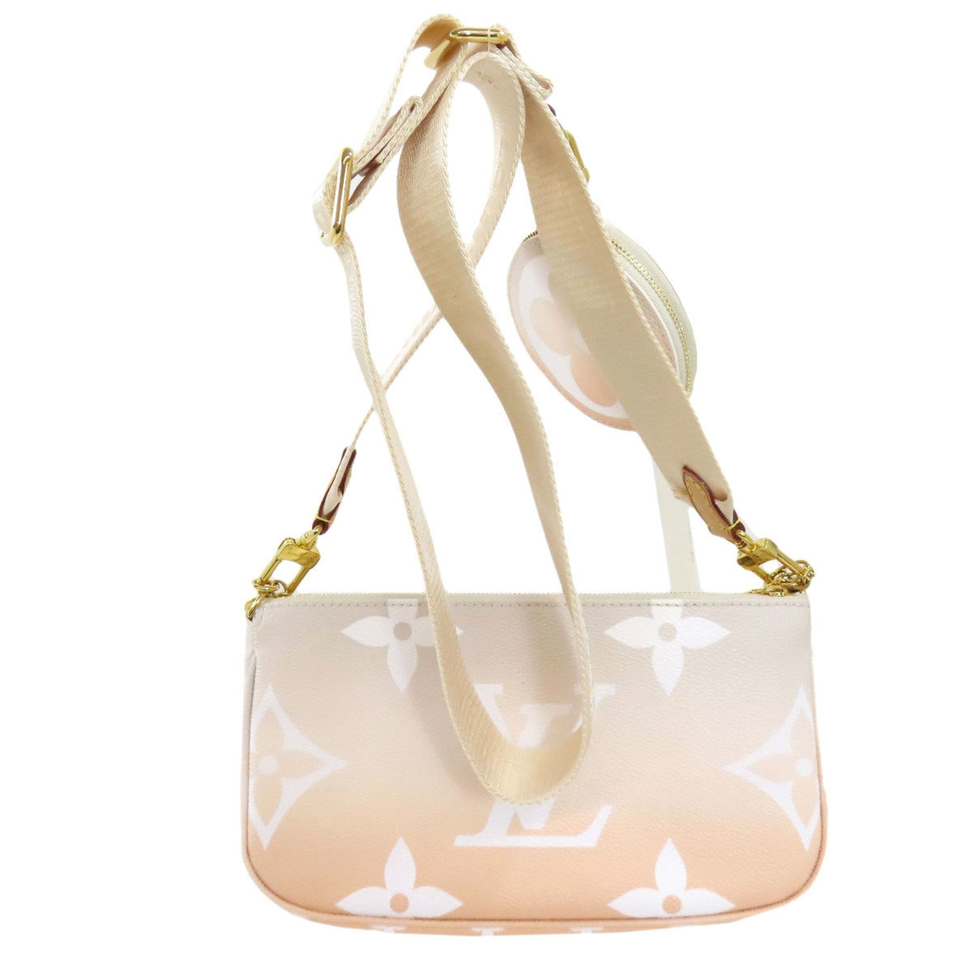 Louis Vuitton Monogram Canvas Pink Shoulder Bags