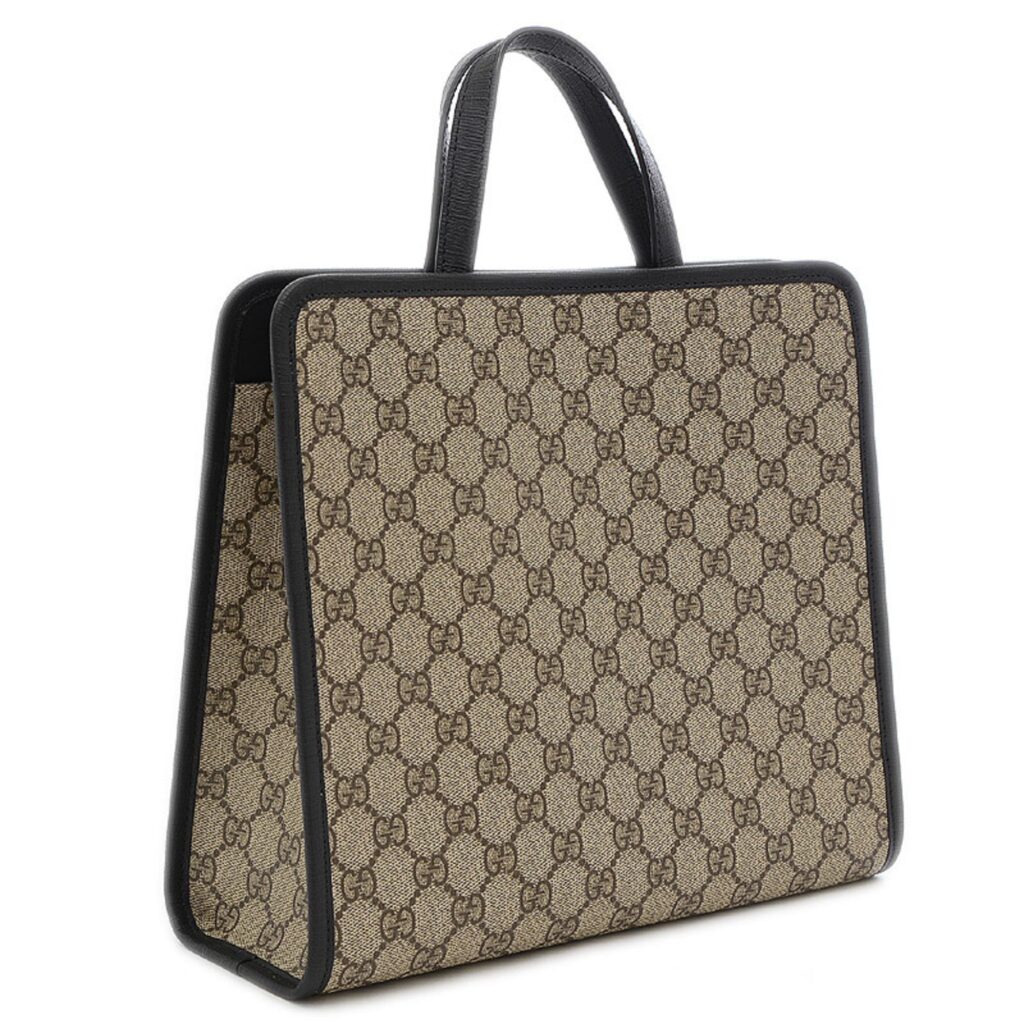 Gucci GG Pattern Children Apple Tote Bag Supreme Beige 648797 - Product Image 2