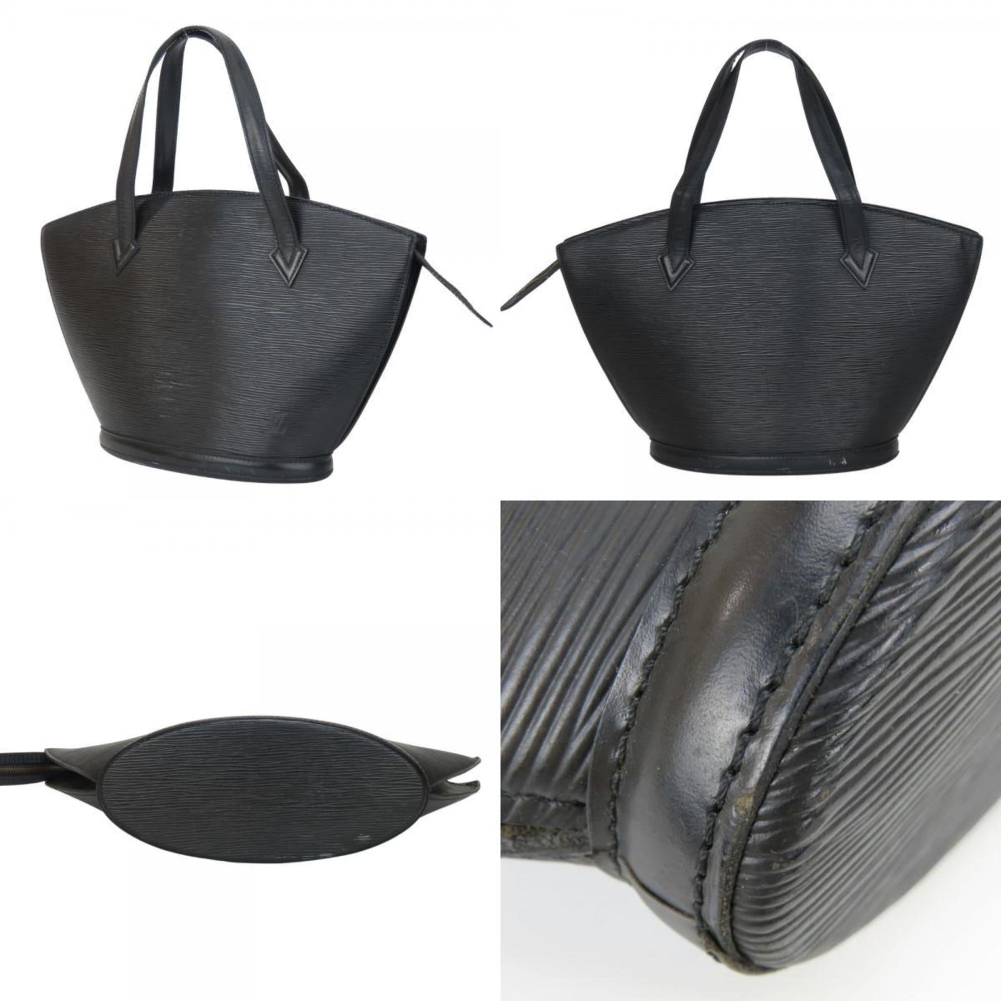 Louis Vuitton Black Noir Epi Leather Tote Bag ( )