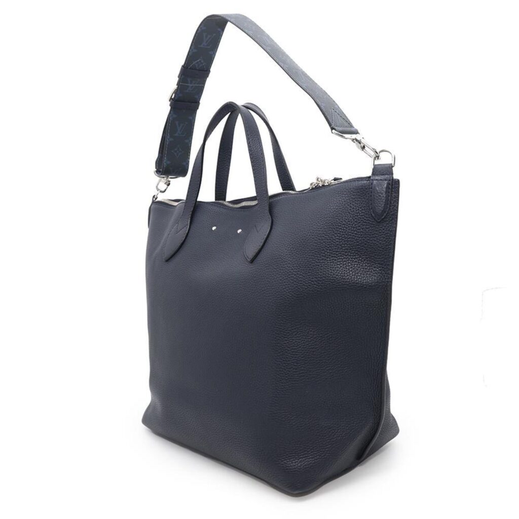Louis Vuitton Blue Indigo Leather Tote Bag ( ) - Product Image 2