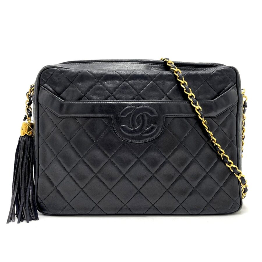 Chanel Leather Black Shoulder Bag 9 | Studio Nafay