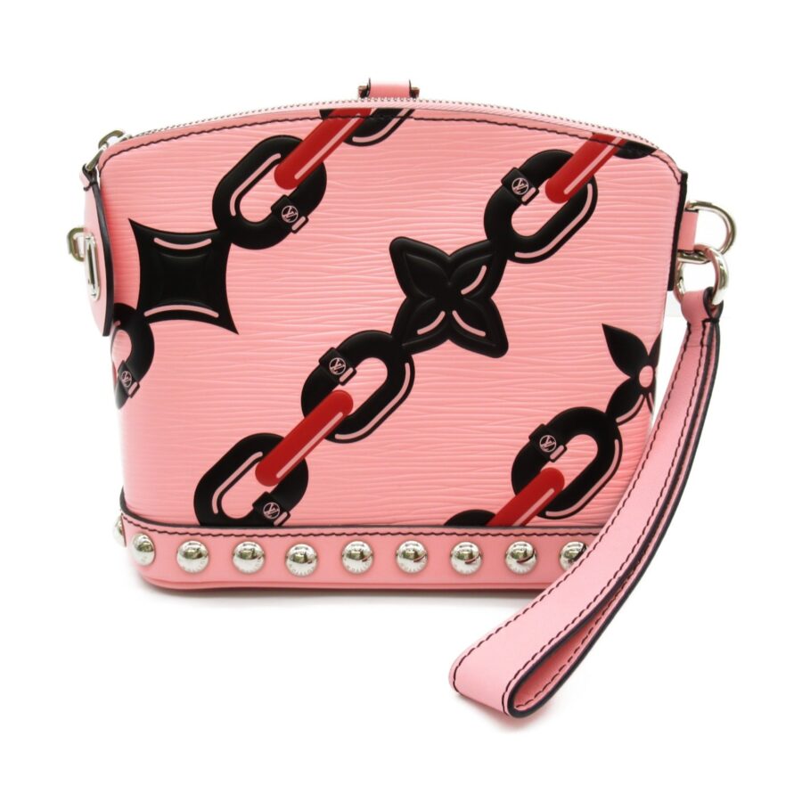 LOUIS VUITTON mini lockit Pink Rose Epi leather | Studio Nafay