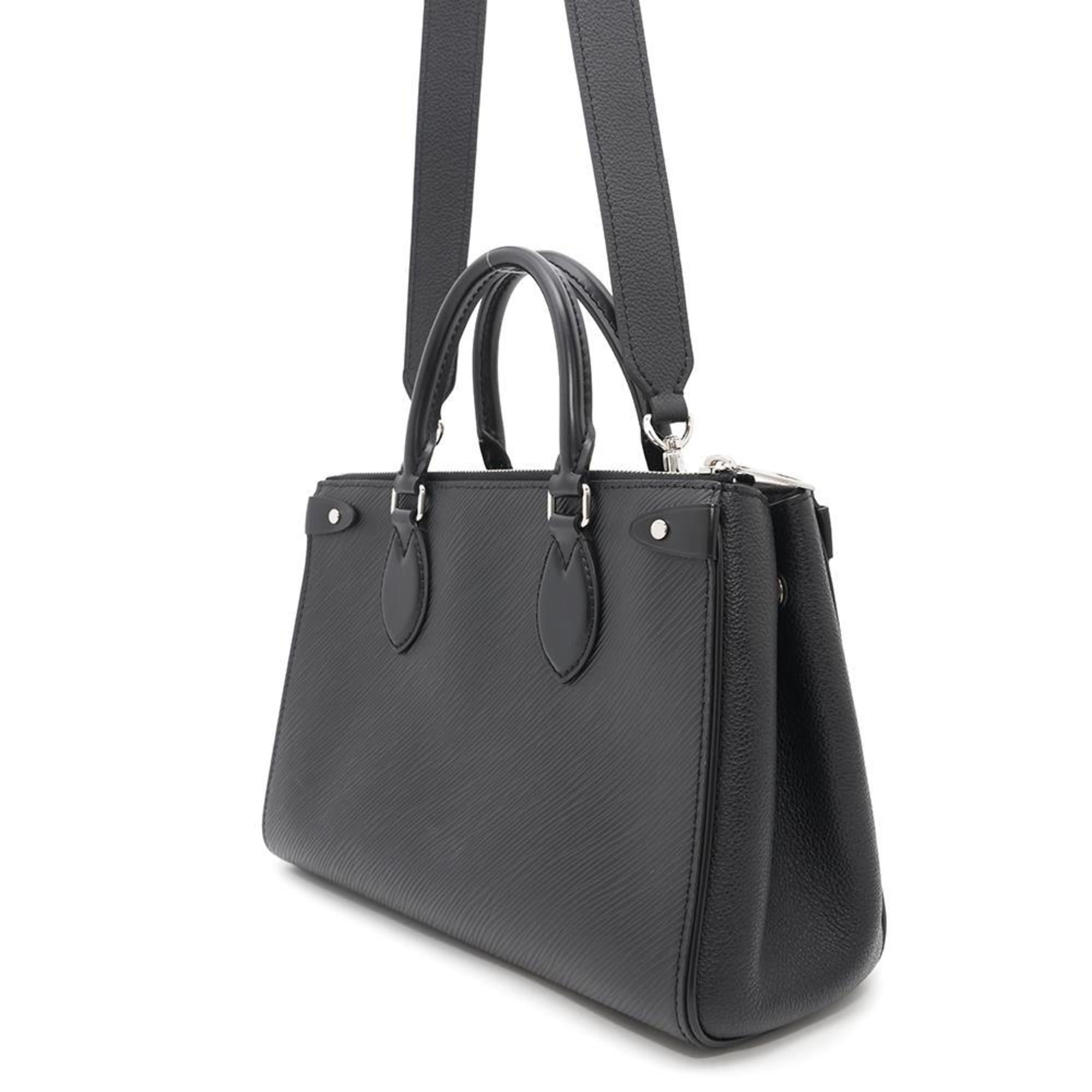 Louis Vuitton Epi Black Noir Epi Leather Tote Bag ( )