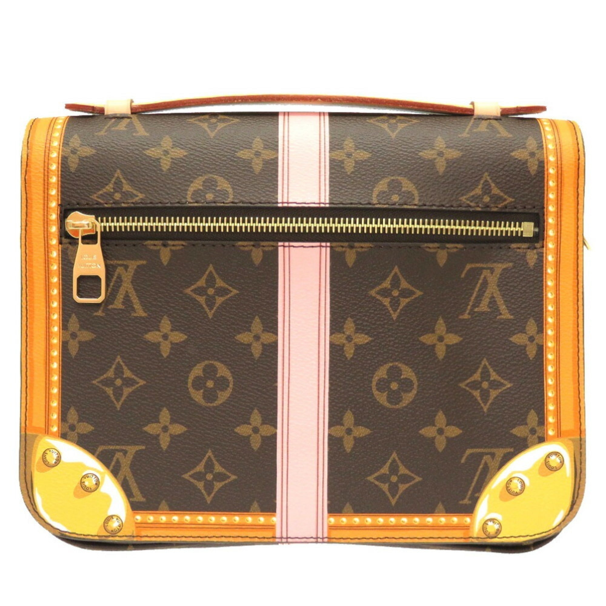 Louis Vuitton Monogram Pochette Metis Summer Trunk Limited Shoulder Bag 0238 LOUIS VUITTON
