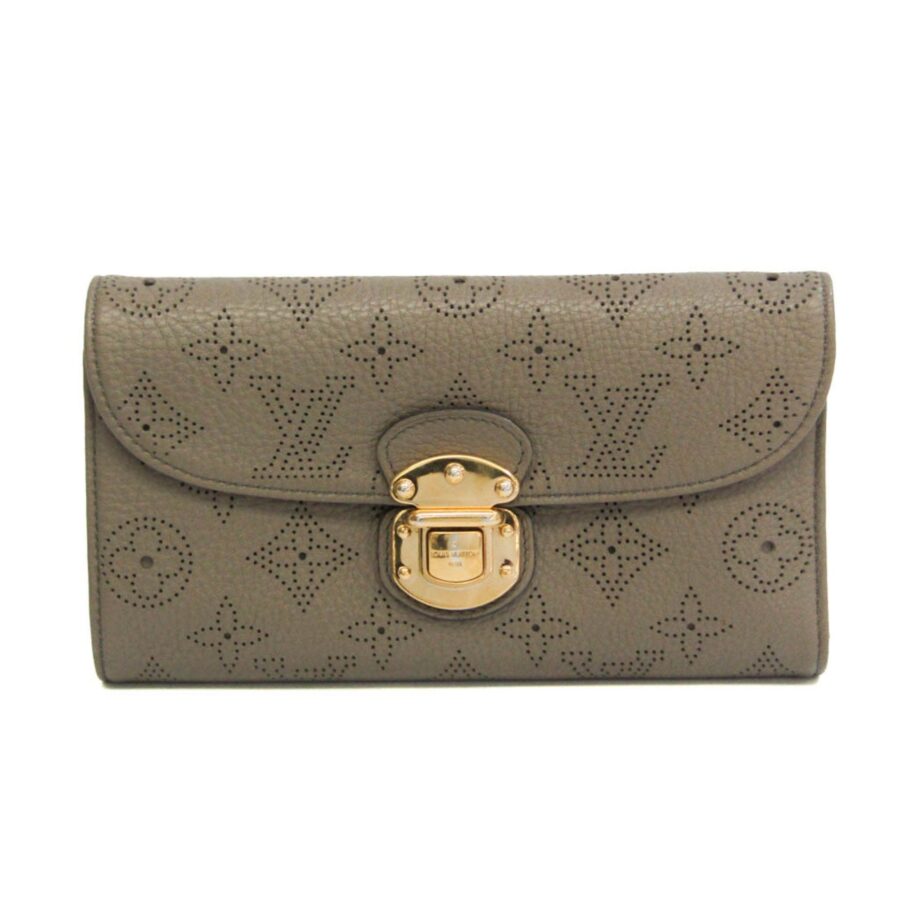Louis Vuitton Mahina Amelia Wallet Women's Mahina Leather Long Wallet (tri-fold) Opal | Studio Nafay