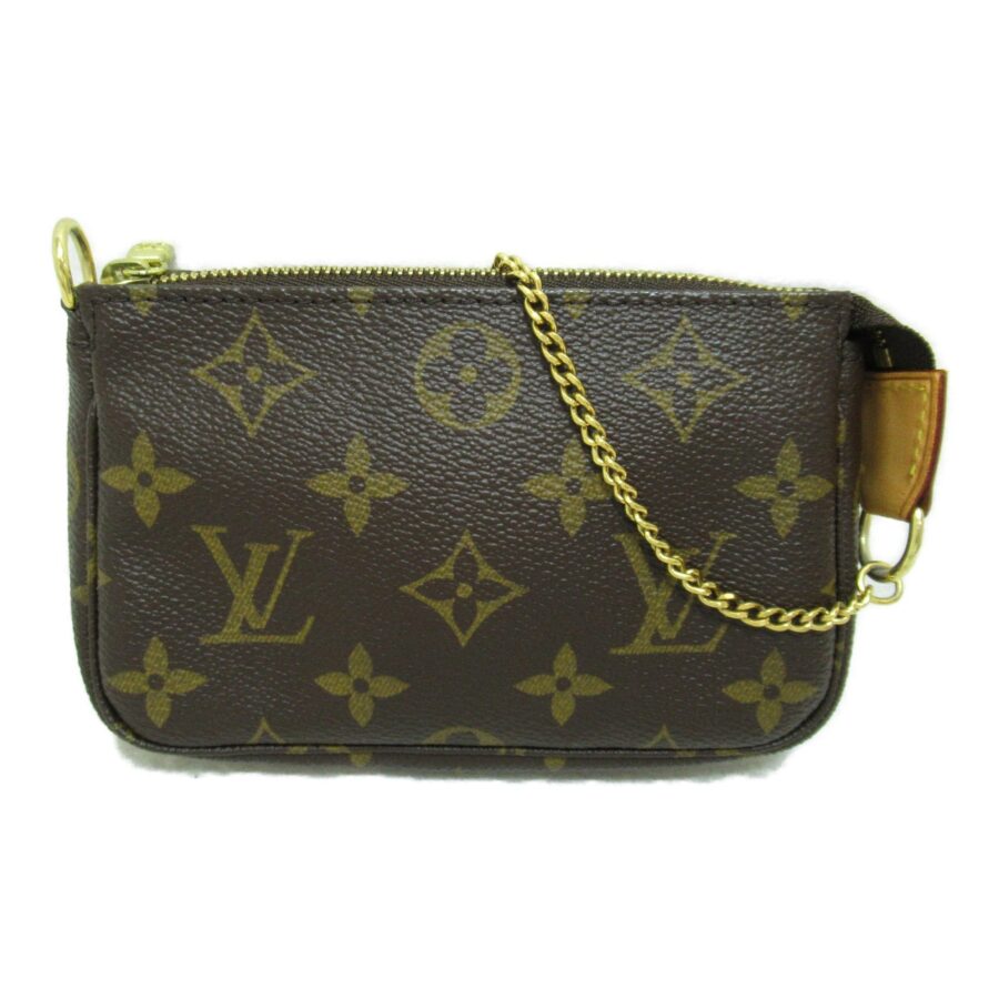 LOUIS VUITTON Mini Pochette Accessoires Brown Monogram PVC coated canvas | Studio Nafay