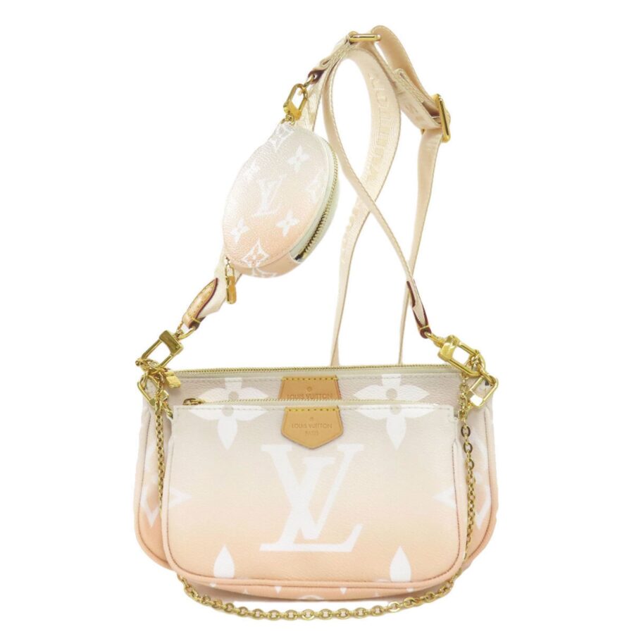 Louis Vuitton Monogram Canvas Pink Shoulder Bags | Studio Nafay