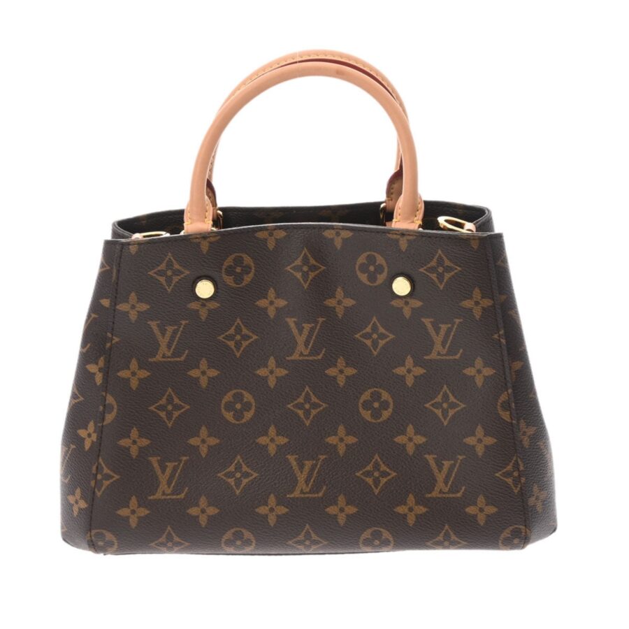 LOUIS VUITTON Monogram Montaigne BB Brown Ladies Canvas Bag | Studio Nafay