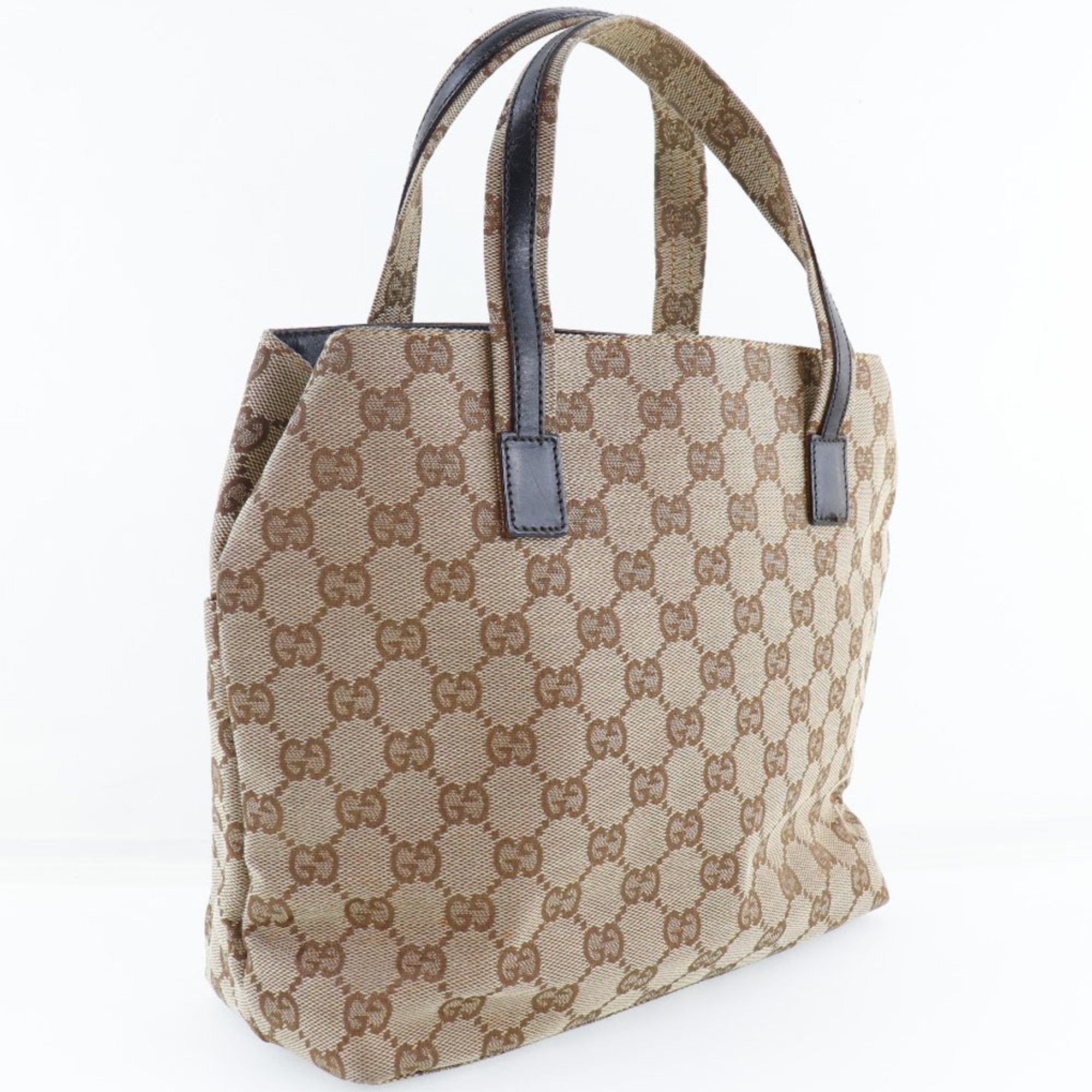 Gucci 002-1080 GG Canvas Beige Women’s Tote Bag