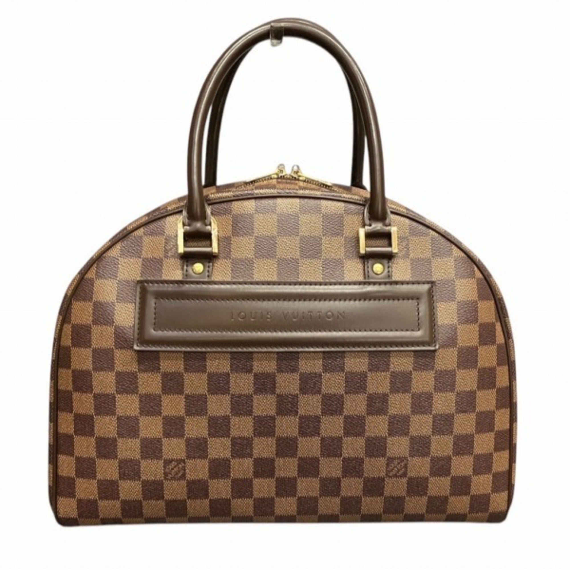 Louis Vuitton Brown Handbag Tote Bag ( )
