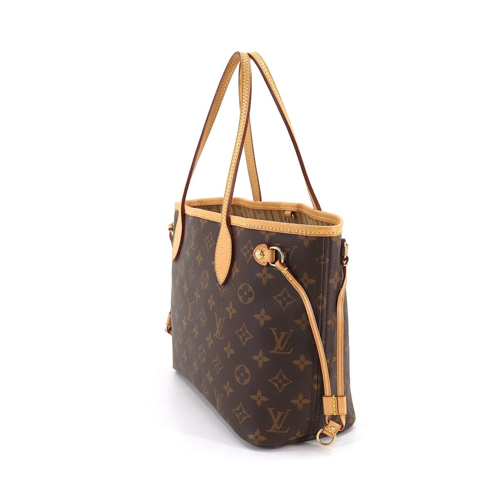 LOUIS VUITTON Monogram Neverfull PM Tote Bag Brown Beige - Product Image 2