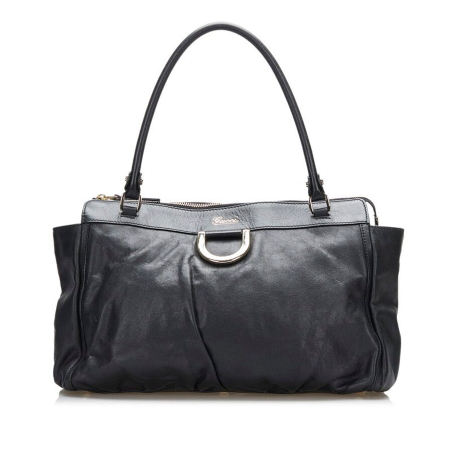 Gucci Abbey Handbag Tote Bag 189831 Black Leather Ladies Gucci | Studio Nafay
