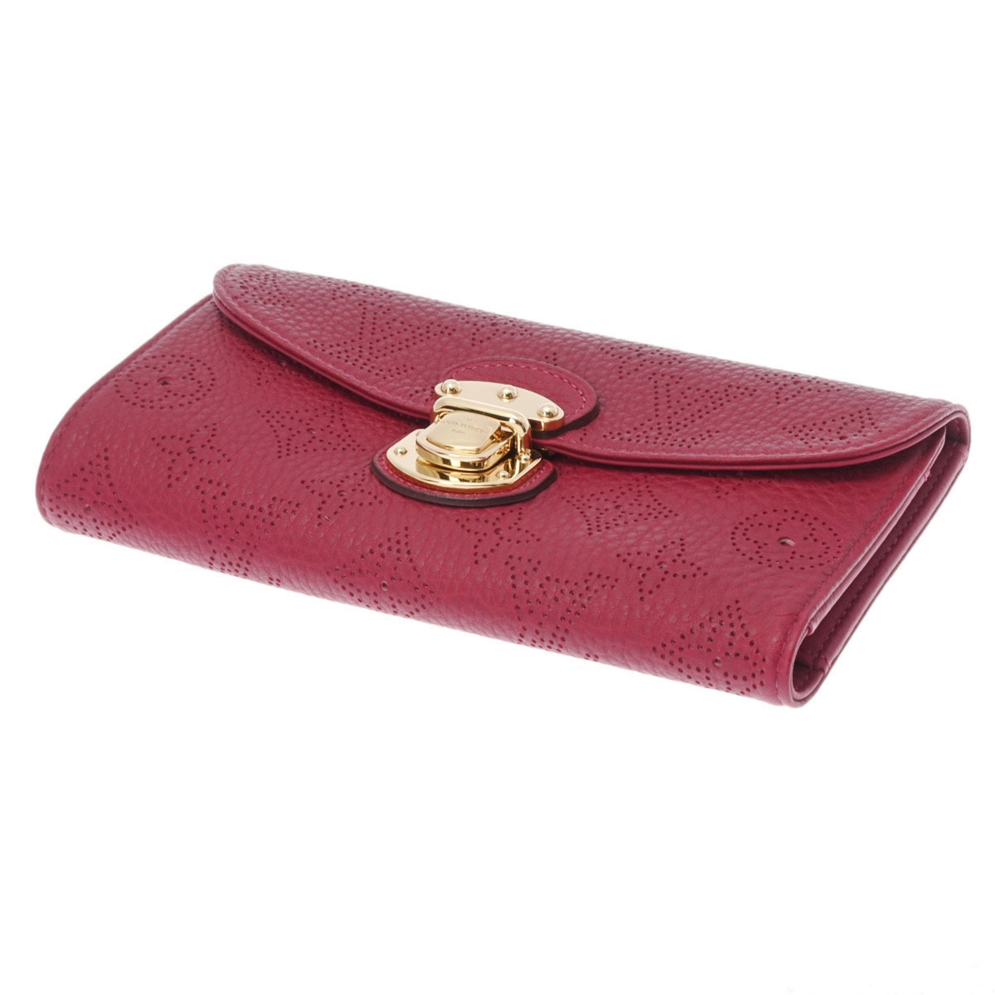 LOUIS VUITTON Mahina Portefeuille Amelia Gourna Women’s Monogram Trifold Wallet