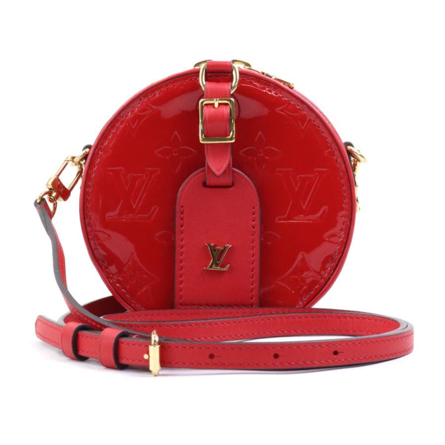 Louis Vuitton Vernis Red Shoulder Bags | Studio Nafay