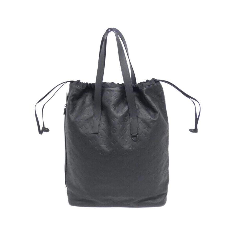 Louis Vuitton Black Leather Tote Bag ( ) | Studio Nafay