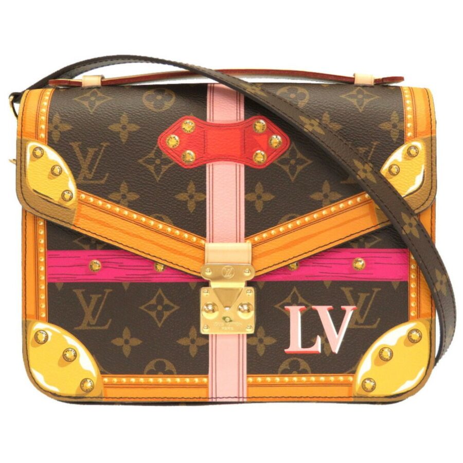 Louis Vuitton Monogram Pochette Metis Summer Trunk Limited Shoulder Bag 0238 LOUIS VUITTON | Studio Nafay