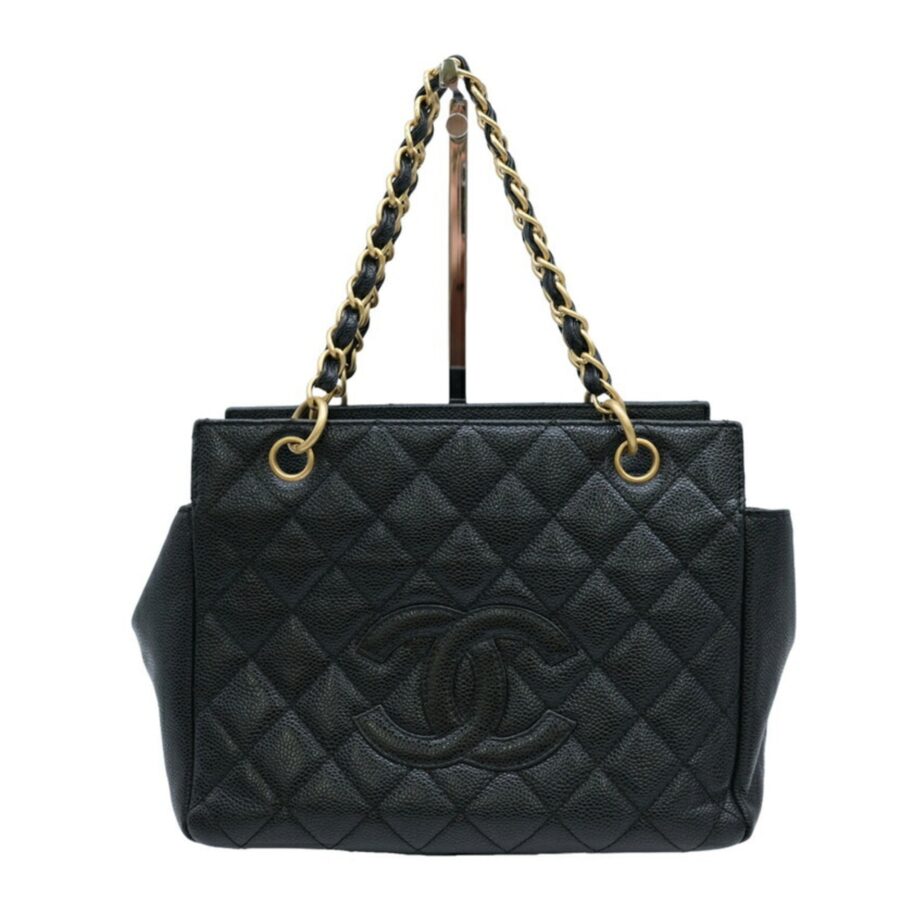 Chanel Caviar Leather Black Handbag 5 | Studio Nafay