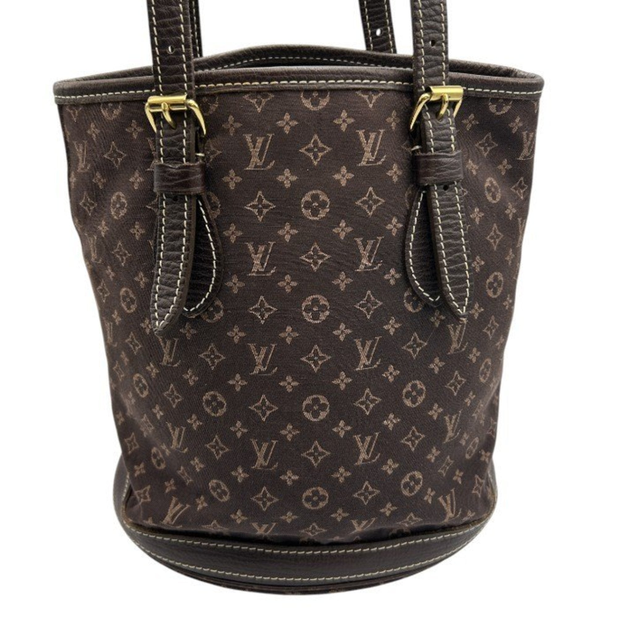 Louis Vuitton Brown Monogram Monogram Mini Pouch Tote Bag ( )