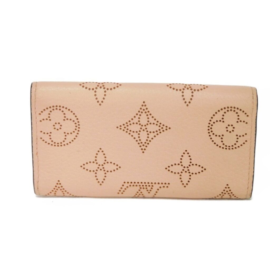LOUIS VUITTON Key Case Multicle 4 Perforation Punching Snap Button Row Monogram Mahina Women's - Product Image 2