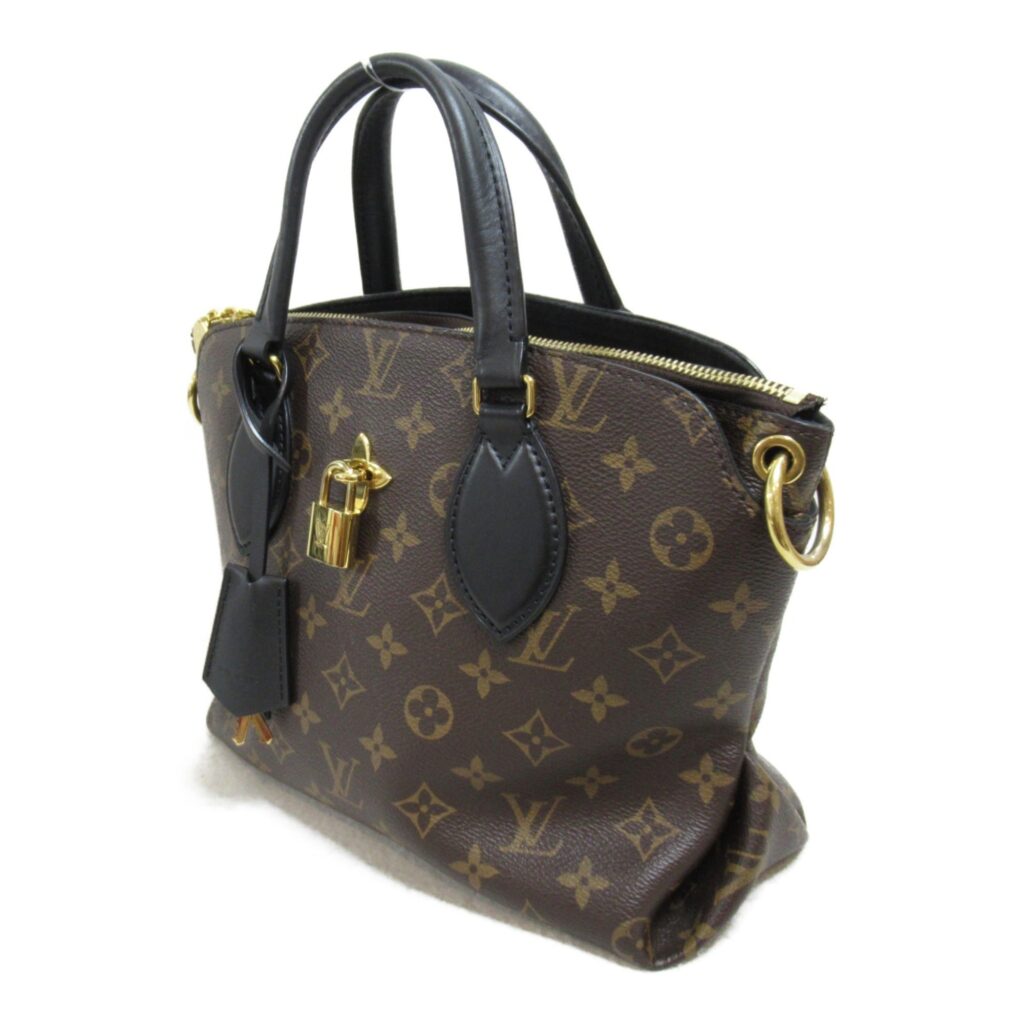 LOUIS VUITTON Flower Zipped Tote PM2wayShoulder Bag Brown Monogram PVC coated canvas - Product Image 2
