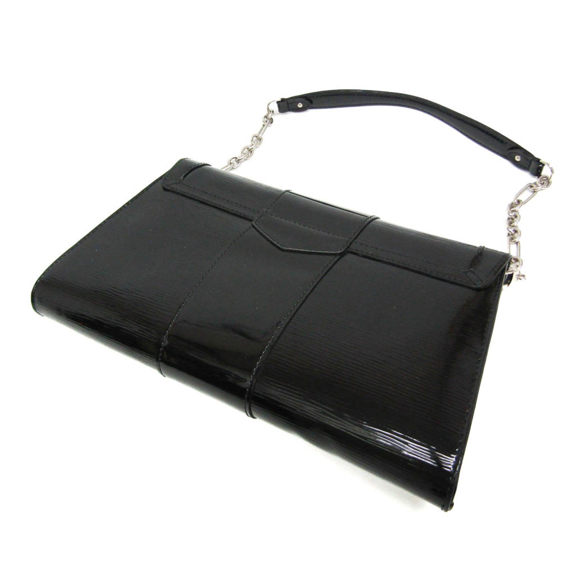 Louis Vuitton Patent Black Shoulder Bags