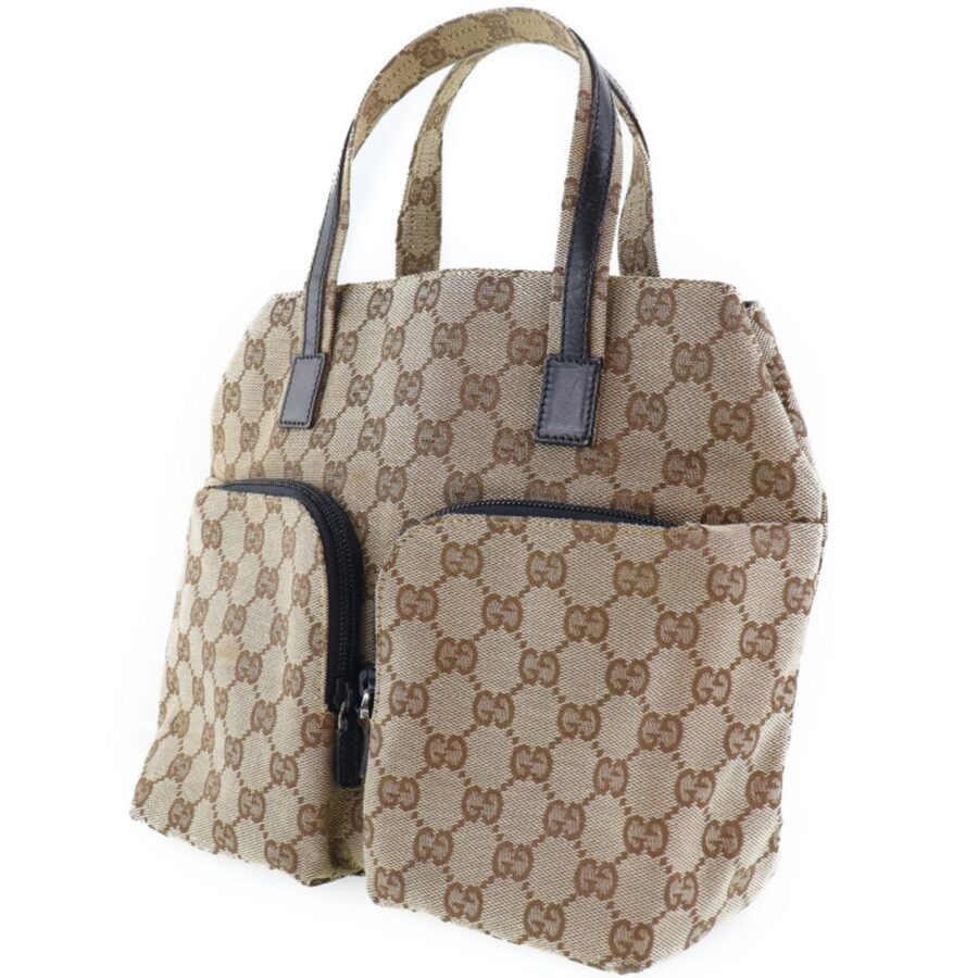 Gucci 002-1080 GG Canvas Beige Women's Tote Bag | Studio Nafay