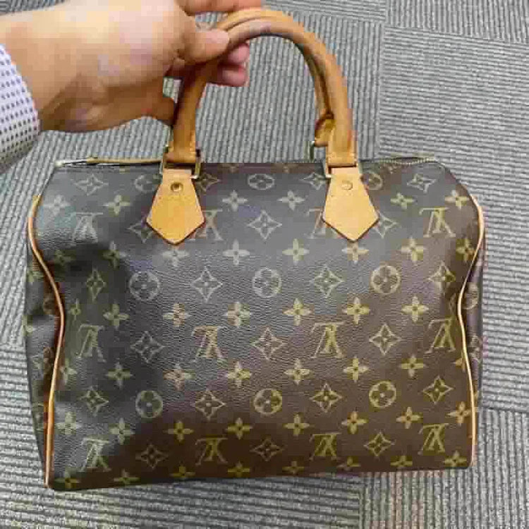 Louis Vuitton Monogram Speedy 30 Ladies, Brown, Coated Canvas | Studio Nafay
