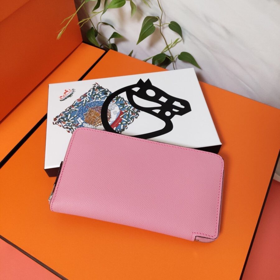 HM Zipper Wallet 20 Light Pink Epsom | Studio Nafay