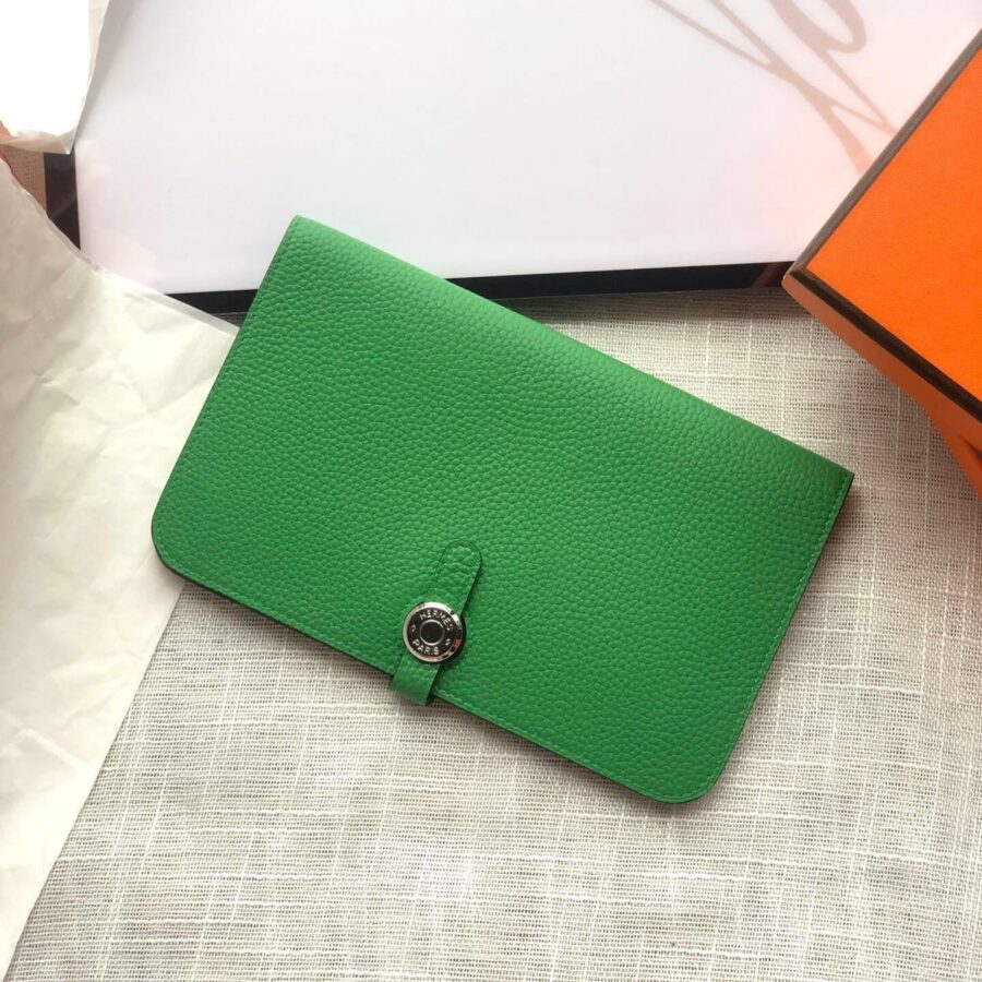 HM Dogon Wallet 20 Green Togo Shw | Studio Nafay