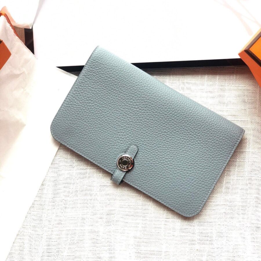 HM Dogon Wallet 20 Navy Blue Togo Shw | Studio Nafay