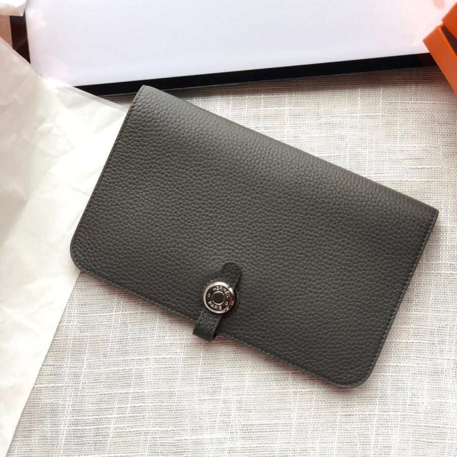 HM Dogon Wallet 20 Dark Brown Togo Shw | Studio Nafay