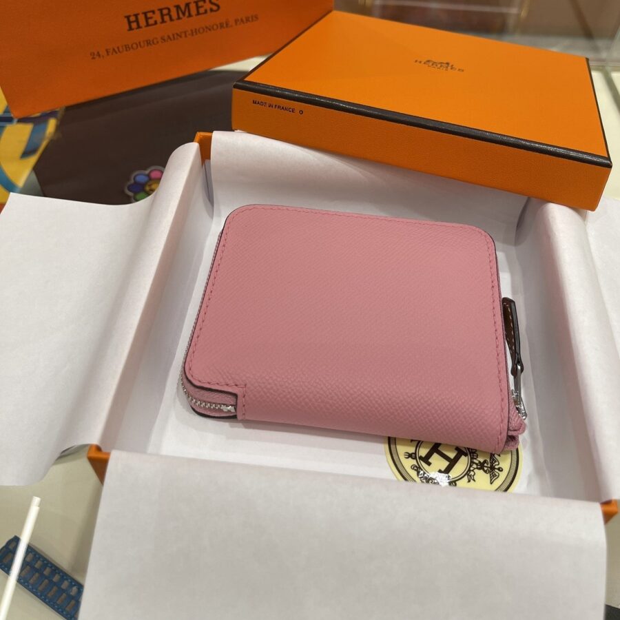 HM Compact Wallet 11.5 Pink Epsom | Studio Nafay