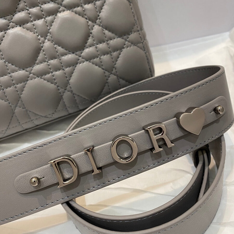 small lady 20 gray lambskin shw | Studio Nafay