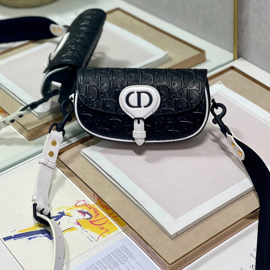 BOBBY EAST-WEST 21 BAG IN BLACK LAMBSKIN | Studio Nafay
