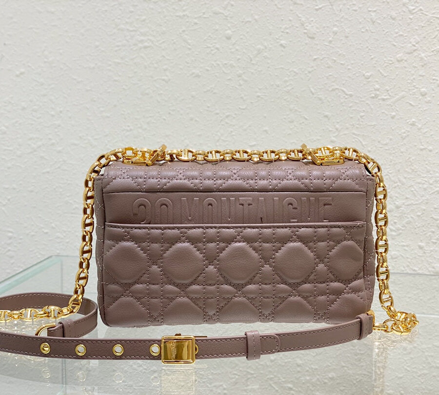 SMALL CARO BAG 20 WARM TAUPE CALFSKIN | Studio Nafay