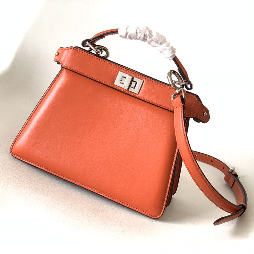 Peekaboo ISeeU Petite 20 Bag Red Lambskin Shw | Studio Nafay