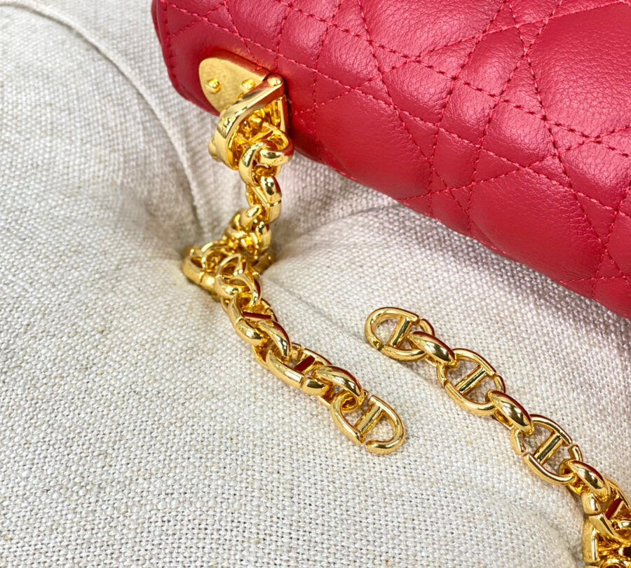 SMALL CARO BAG 20 RED CALFSKIN | Studio Nafay